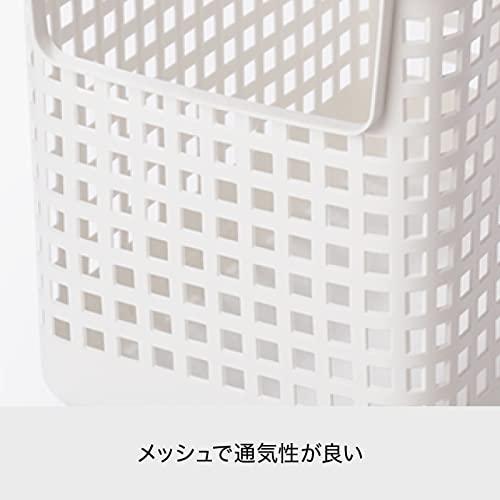 ライクイット like-it ランドリー 洗濯 収納 持ち手付き スタッキング可能 ランドリーバスケット M 約幅27.7x奥45.5x高26. |  | 05