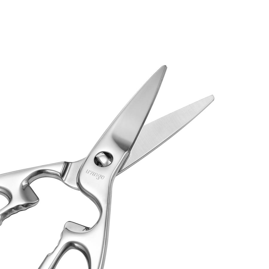 LIVINGO キッチンバサミ高耐久 - 鍛造分離型鋭い刃 - 多機能ステンレススチール 食器洗い機対応 ばさみ キノコ 家禽 食品 肉 料理 |  | 01