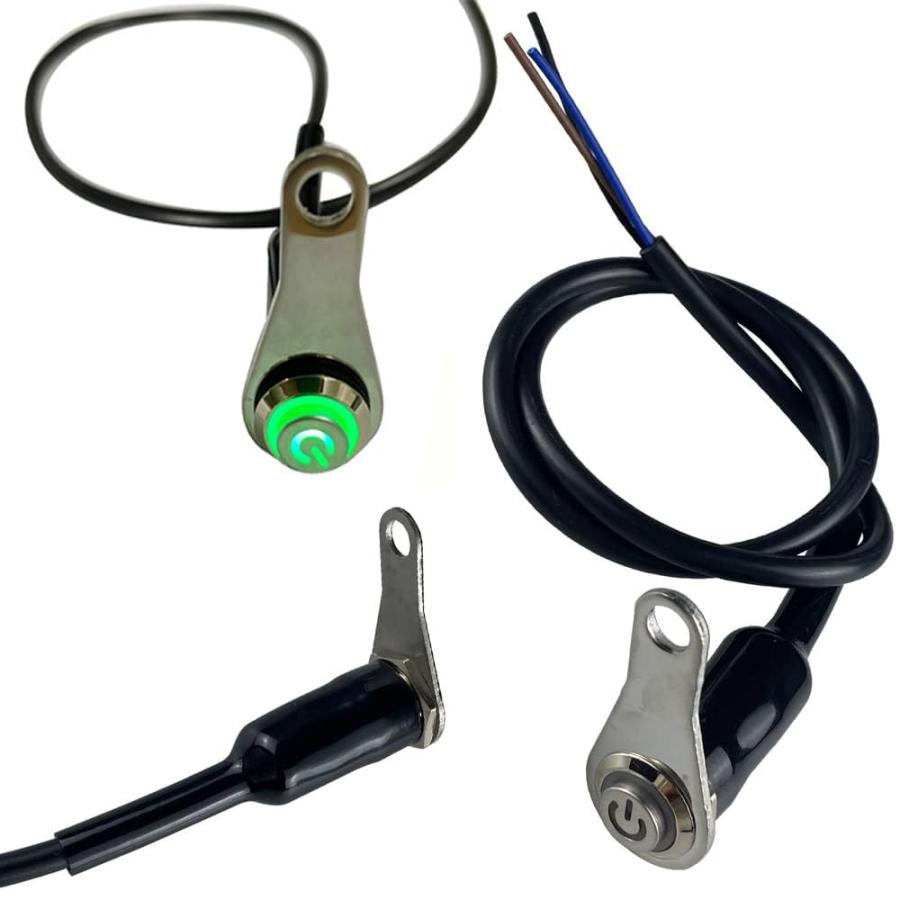 YFFSFDC オートバイハンドルバースイッチ 12V LED ATVバイク LED 警告灯 ハザードライト ヘッドライトフォグライトスイッチ |  | 03