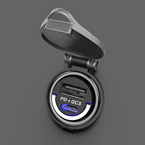 カシムラ キャップが閉まる 超コンパクトなUSBソケット USB-AとType-Cの2ポート NDC-037 |  | 02