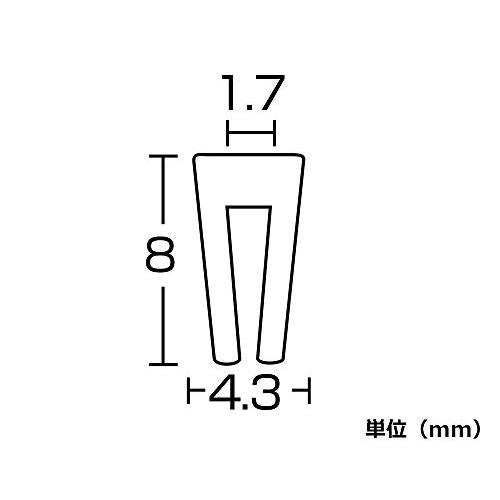 光Hikari 溝ゴム 4.3x8mm 2.4M 黒 KGV1-2 |  | 01