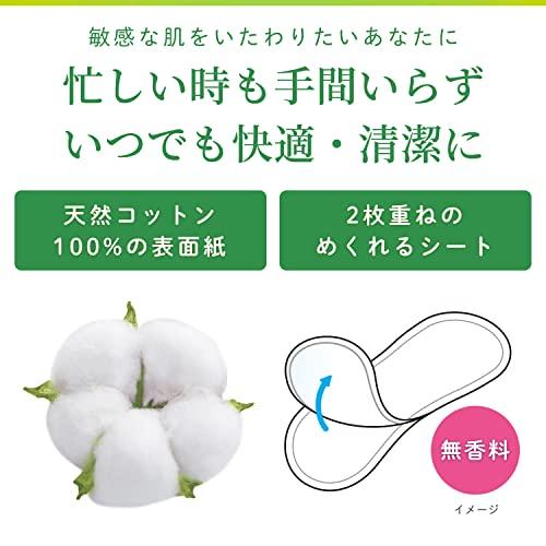 まとめ買いサラサーティ 2枚重ねのめくれるシート 無香料 おりものシート 72枚36組×2枚 ×2個 |  | 01