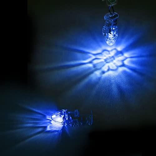 DOKEEP 10個セット ロープ LED ライト 祭り 豆電球 転倒防止 ledライト パーティー・テント・庭などに最適 電池付属 シアン |  | 01