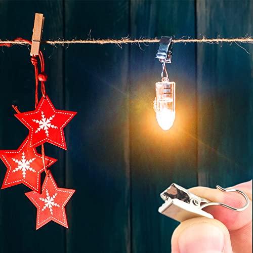 DOKEEP 10個セット ロープ LED ライト 祭り 豆電球 転倒防止 ledライト パーティー・テント・庭などに最適 電池付属 シアン |  | 05