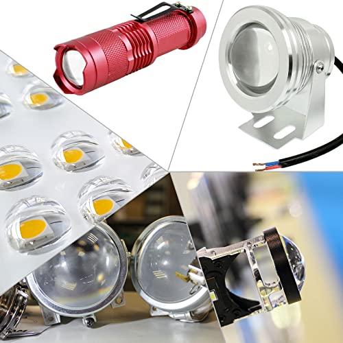 PATIKIL 直径10 mm 両凸レンズ 10個 アクリル LED光学凸コンデンサレンズ 物理教室 研究室用 透明 |  | 04