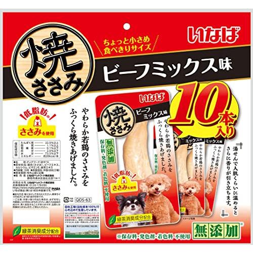 いなば 焼ささみ ビーフミックス味 10本 |  | 01