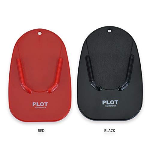 プロトメンテナンスPLOT バイク用 サイドスタンドパッド レッド 持ち運び コンパクト 床の傷防止 PGR0024 |  | 03