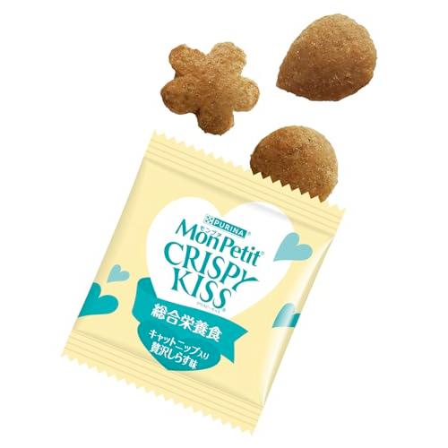 モンプチ クリスピーキッス 猫用おやつ バラエティ 総合栄養食 キャットニップ入り ４種の贅沢シーフード＆チキン味 ２８８ｇ |  | 01