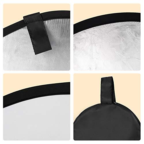 TARION 撮影用 丸レフ板 直径60cm 折りたたみ可能 銀＆白 |  | 03