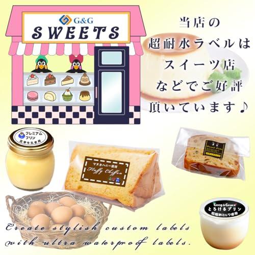 Ninestar G&G 超耐水 ラベルシール A4 光沢紙 1面 20枚 幅210mm 高さ297mm 強粘着 インクジェット パッケージラベ |  | 02