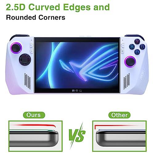 LKOOZO ガラスフィルム ASUS ROG Ally X 2024 / 2023 ちガラス 保護