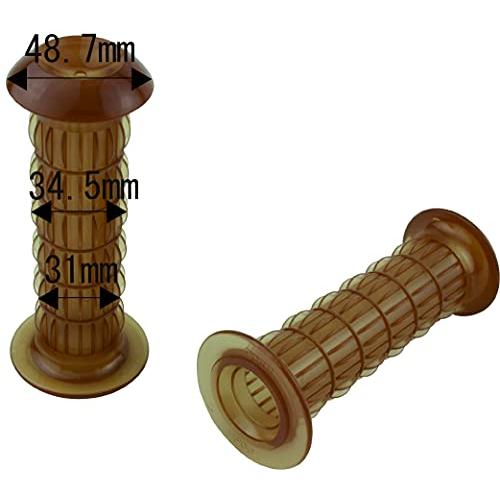 ポッシュPOSH バイク用グリップ Z2タイプクラシカルグリップ 22.2mmハンドル用、非貫通タイプ アメゴム 010572-AG-10 |  | 02