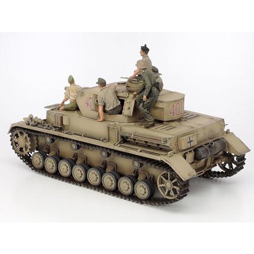 タミヤ 1/35 スケール ドイツ IV号戦車F型・伝令バイクセット 北アフリカ戦線 プラモデル 25208 |  | 02