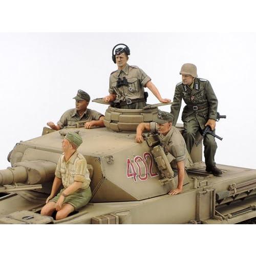 タミヤ 1/35 スケール ドイツ IV号戦車F型・伝令バイクセット 北アフリカ戦線 プラモデル 25208 |  | 03