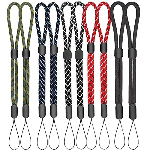 DFsucces ハンドストラップ 10本セット 人気商品 携帯ストラップ 落下防止 紛失防止 長さ調整可能 USBメモリ/鍵/携帯電話/マスコ | 