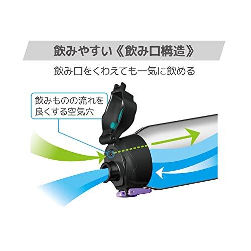 サーモス 水筒 真空断熱スポーツボトル 1.5L ブラックパープル 保冷専用 FHT-1502F BKPL |  | 04