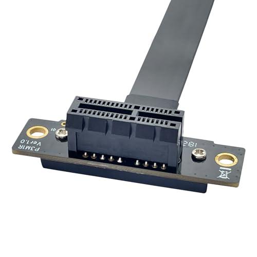 【互換品】 10Gtek PCIE 3.0 延長ケーブル X1 to X1 オス-メス スロット 90°to 90° ライザーケーブル ライザーカード |  | 03