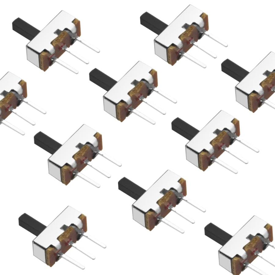 WMYCONGCONG 150個入り 3ピン 2位置 1P2T SPDT 垂直マイクロスライドスイッチ 0.5A 50V DC |  | 03