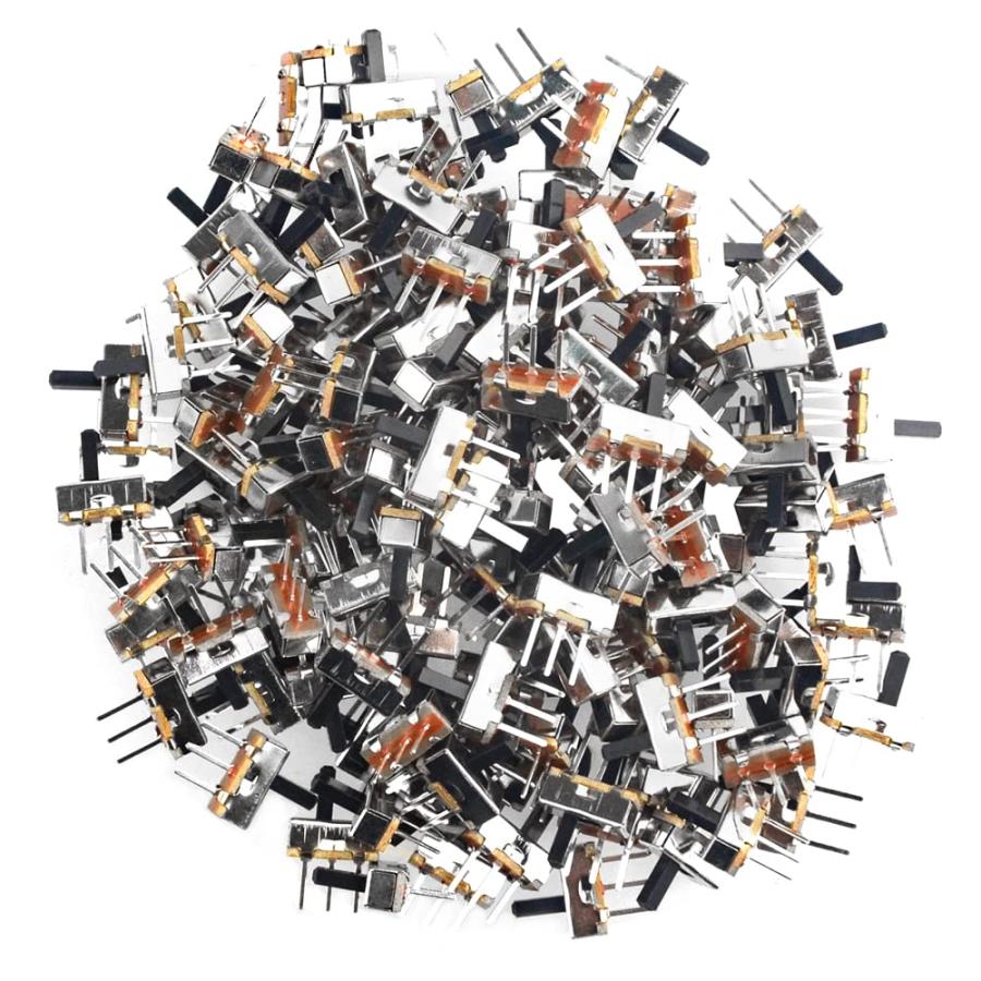 WMYCONGCONG 150個入り 3ピン 2位置 1P2T SPDT 垂直マイクロスライドスイッチ 0.5A 50V DC |  | 05