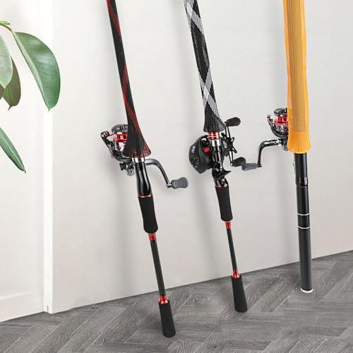 SANLIKE 竿袋 ロッドカバー PET製 釣り 竿カバー ロッドスリーブ ロッドソックス 2点入りイエロー |  | 01