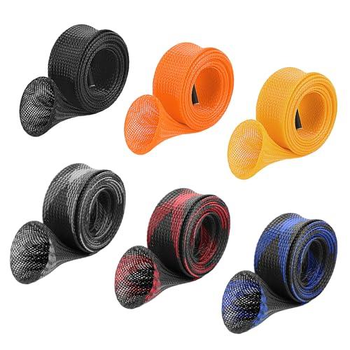 SANLIKE 竿袋 ロッドカバー PET製 釣り 竿カバー ロッドスリーブ ロッドソックス 2点入りイエロー |  | 05