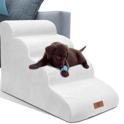 Masthome 犬 階段 犬スロープ階段 ドッグステップ 犬用ステップ 4段 高さ51cm 段差解消 ペット用 ステップ 階段 滑り止め 犬用 | 