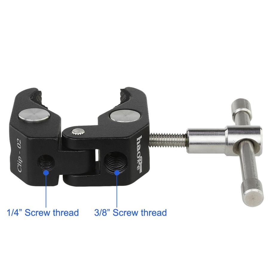 Haoge 11インチ ステンレススチール 関節式摩擦マジックアーム 大型クランプ付き HDMI LCD モニター LEDライト デジタル一眼レ |  | 04