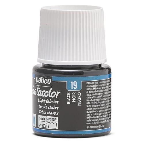 ぺべオPebeo布に描ける絵具 セタカラー透明色45ml ブラックレイク 19 |  | 03