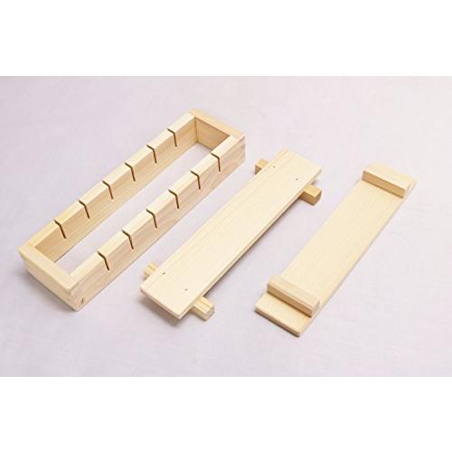 市原木工所 寿司 押し寿司 桧 長さ27.5×幅8.5×高さ5.5cm 樹婦人 桧押し寿司器 7ッ切 |  | 05