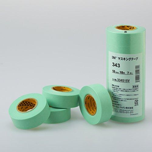 3M マスキングテープ 343 60mm×18M 2巻パック 60 : SOLVERTEX - 通販