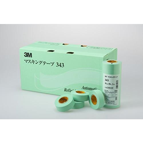 3M マスキングテープ 343 60mm×18M 2巻パック 60 : SOLVERTEX - 通販