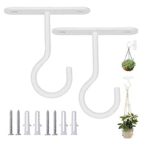 5WYOUKE 天井 フック 吊り下げ金具 J字 吊りフック 耐荷重約15kg 長さ6.4cm 石膏ボード 壁掛け ピンフック 穴が目立たない | 