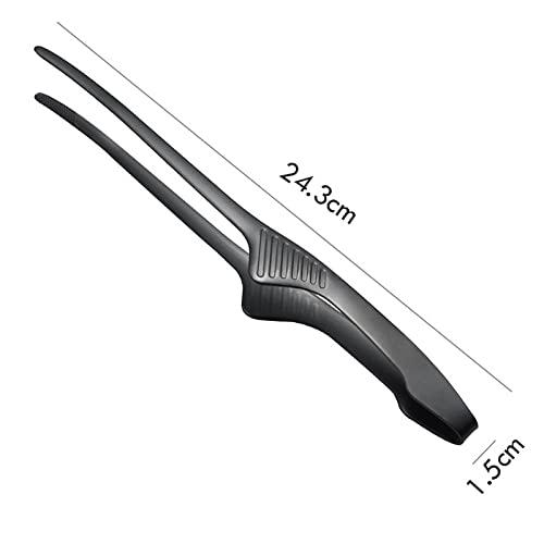 ziyue トング 焼肉 ステンレス 自立式 キャンプ バーベキュー 菜箸 すべりにくい 取り分け パスタ 焼肉トング 先端 3本セット-Bla |  | 06