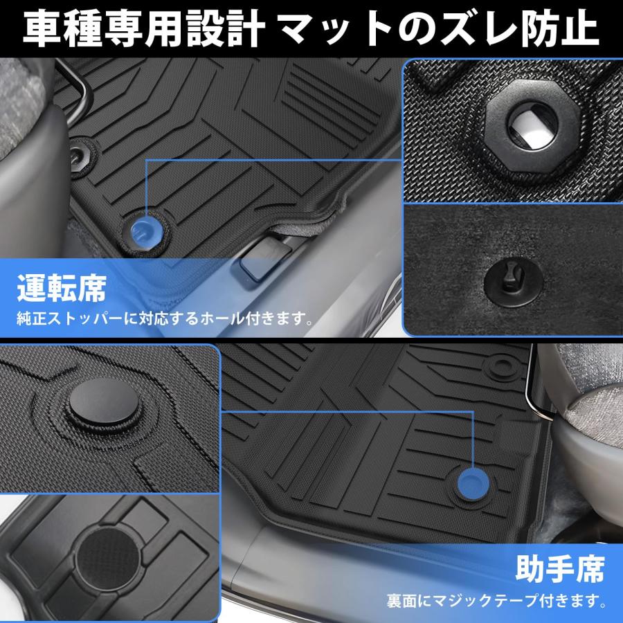 Jiooy?トヨタ 新型シエンタ 10系 MXP 7人乗り用 フロアマット+