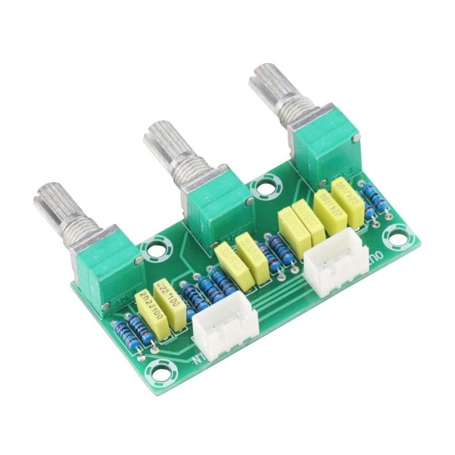 KKHMF 2個 パッシプリアンプトーンボードボリュームトレブルHIFI低音調整コントロールボード |  | 02