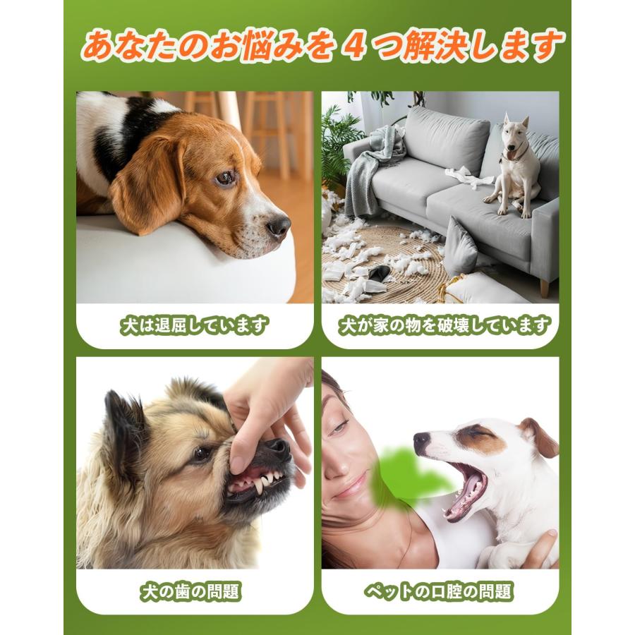 VISKS 犬 おもちゃ｜環境に優しいTPR素材で耐久性に優れの犬 玩具、トウモロコシの穂軸の犬の噛むおもちゃ、噛みつきにくい犬 歯石取り噛みむ |  | 05