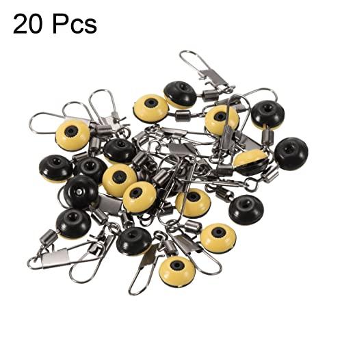 PATIKIL 釣りラインシンカースライド 33LBS 負荷容量 20個 フロートコネクタ ローリングスイベル インターロックスナップ付き 釣り |  | 02