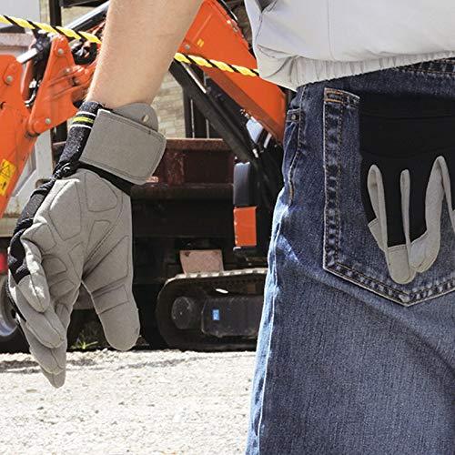 富士手袋 作業 手袋 天牛 減振手袋 L 黒/グレー 0025 |  | 02