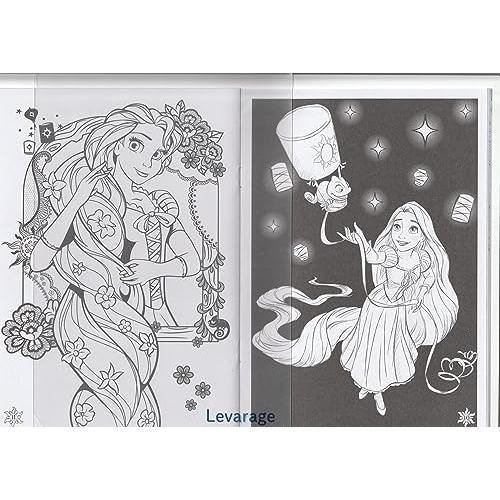 ぬりえ 二冊セット アートぬりえ アリエル ラプンツェル プリンセス 二種 |  | 01