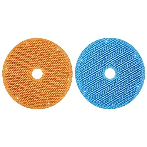 J&Q KNME080A4 加湿フィルター オレンジ色:1枚、青色:1枚 枠なし 空気清浄機用交換フィルター 互換品 | 