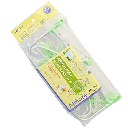 オーエ アルモア 角ハンガー ピンチ24個付 グリーン |  | 06