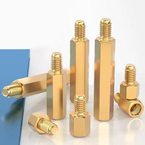 黄銅 六角スペーサー M2 320個セット 六角ねじ 六角柱 ワッシャー ネジナット スペーサー 基板 M2六角柱オススタンドオフ 支柱PCBボ |  | 05