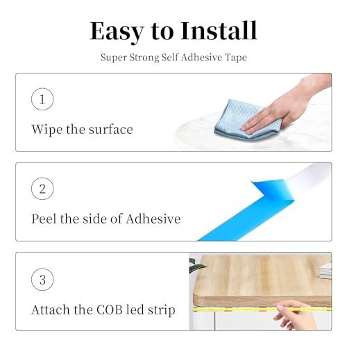 iNextStation led テープライト COB 10m テープ照明 高密度 320LEDs/m 入電電圧24ｖ 調光可能 カット可能 両 |  | 06