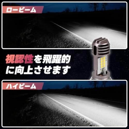 【互換品】 SENJWARM PH11 ヘッドライト LED バイク用 バルブ Hi/Lo 切替式 アドレス ディオ リード クレアスクーピー タクト |  | 02