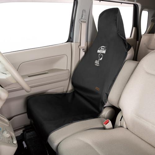 ボンフォームBONFORM スヌーピーネイチャー 防水シートカバー ブラック 前席 フリーサイズ 簡単取り付け キズや汚れに強い PEANUTS |  | 01