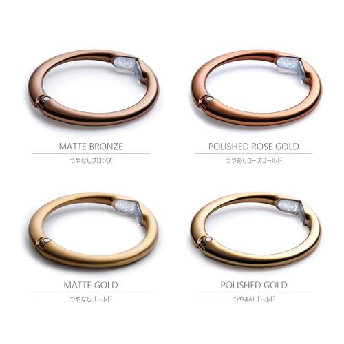 クリッパ バッグハンガー 1277 つやありローズゴールド |  | 08