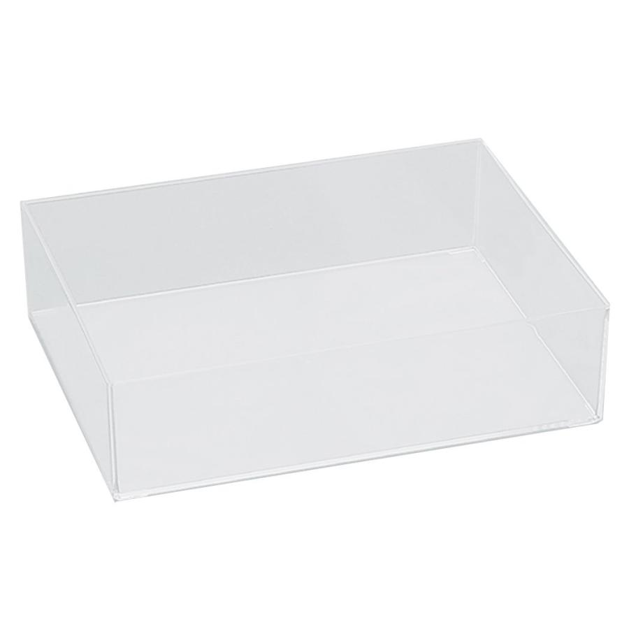 蝶プラ工業 クリアーケース デスコ S1 D24×W31.9×H8.5cm 日本製 | 