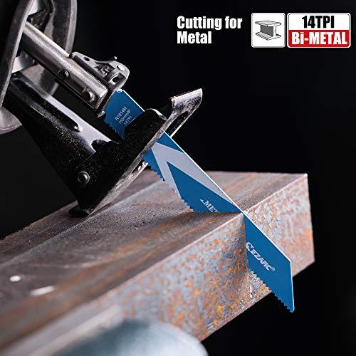 EZARC レシプロソー替刃 バイメタル せーバーソーブレード 解体用 電気のこぎり替え刃 木工・金属用 レシプロソーブレード 150ｍｍ 12 |  | 04