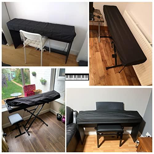 電子ピアノカバー キーボードカバー 鍵盤カバー キーボード保護 ピアノの防護 防塵 61/88鍵 ヤマハ カシオ 黒 88鍵 |  | 05