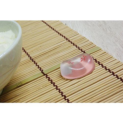 アオバ クリア箸置 桜ちらし ピンク 552253 |  | 03